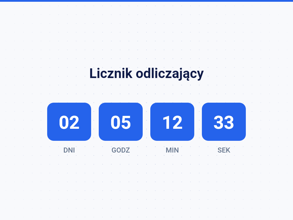Countdown Timer Generator