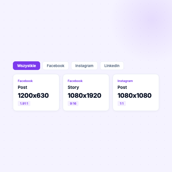 Social Media Image Dimensions