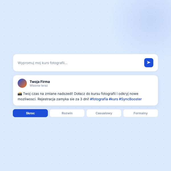 Social Media Post Generator